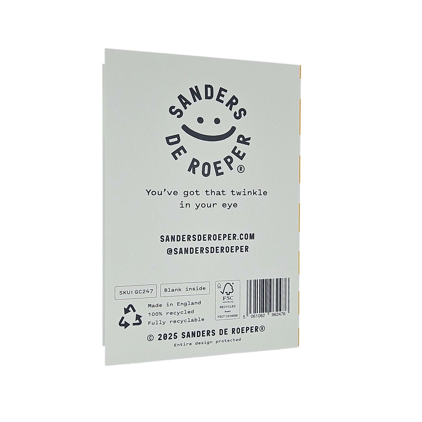 Total Snack Crisps Foiled Birthday Card