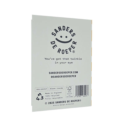 Total Snack Crisps Foiled Birthday Card