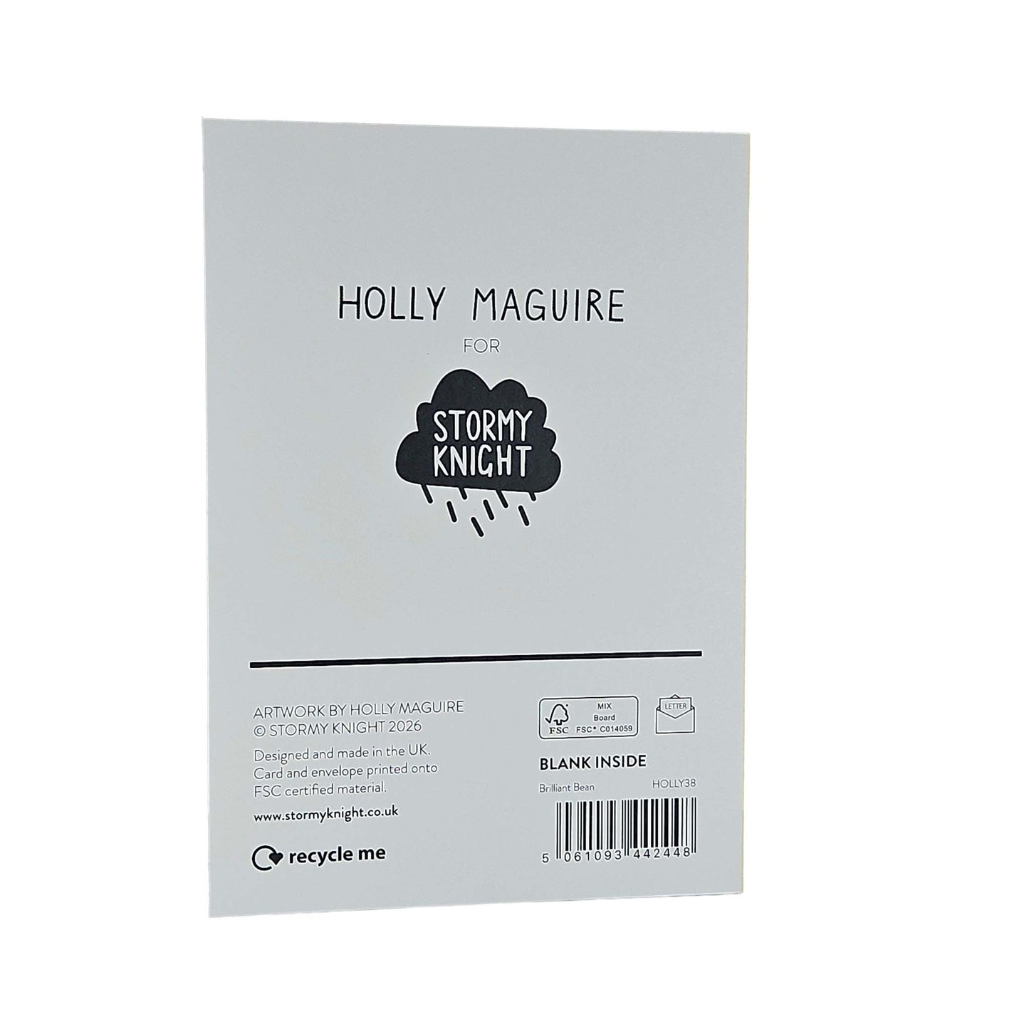 Brilliant Human Bean Gold Foiled Congratulations Card