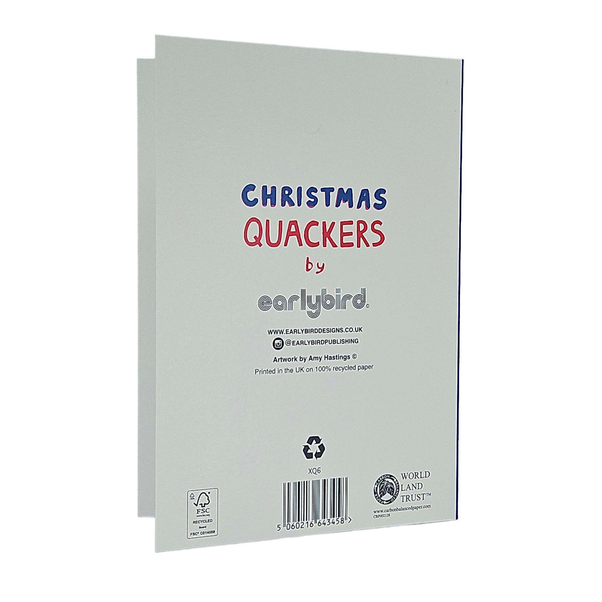Christmas Love Farts Baby Reindeer Christmas Card