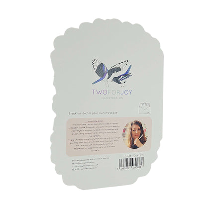 Happy Cake Day Spot Varnish Cutout Caramel Cake Birthday Card