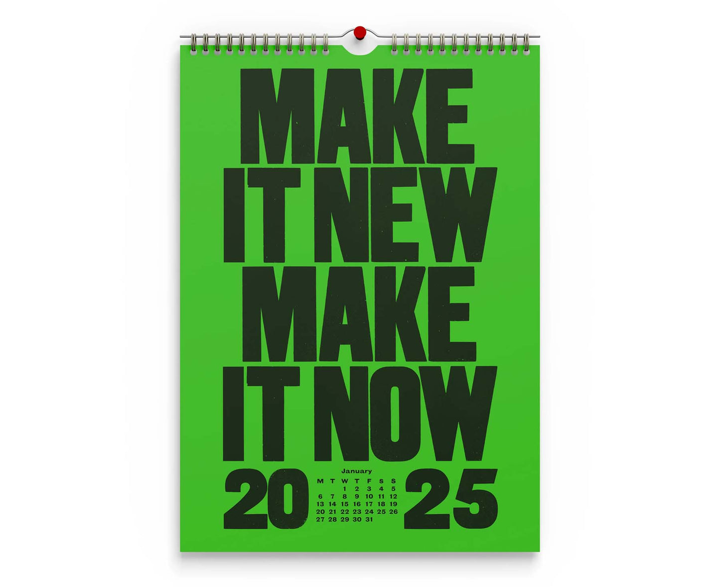 Anthony Burrill 2025 Wall Calendar