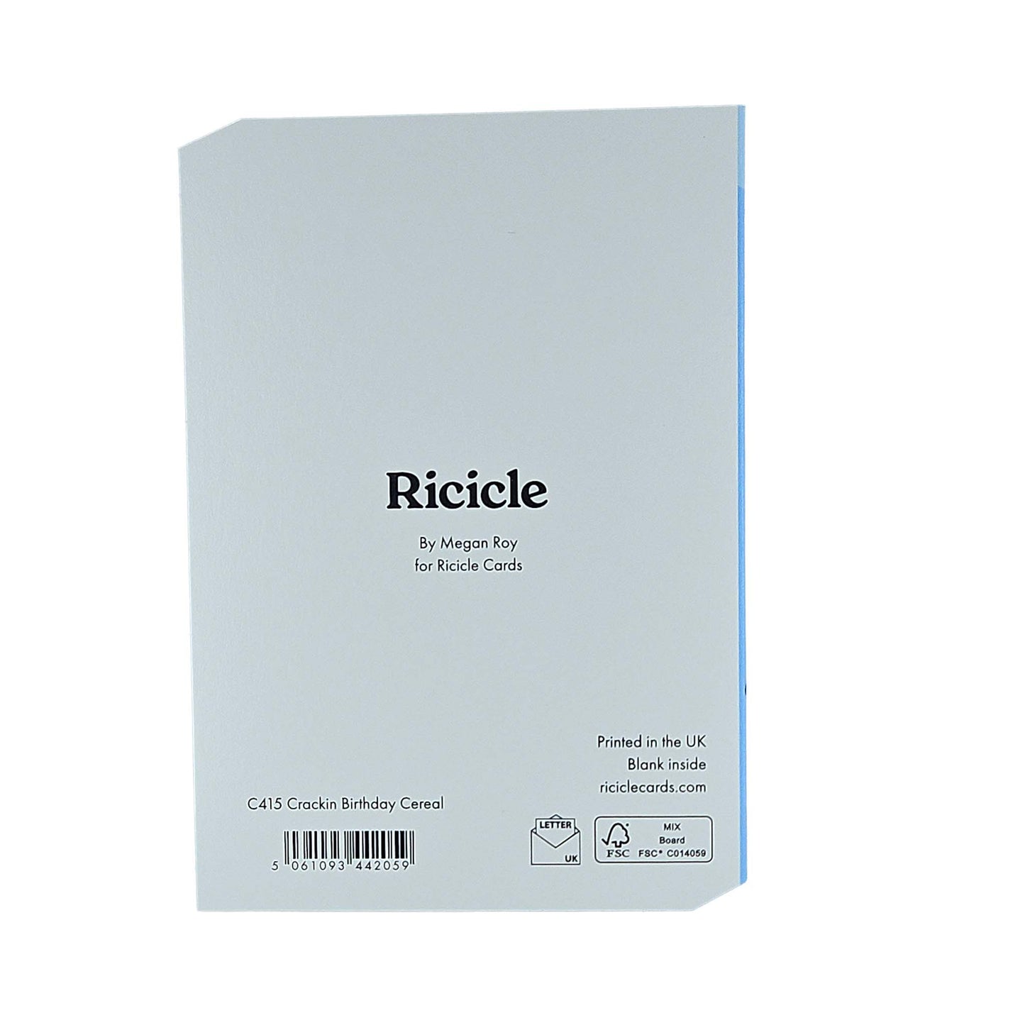 Crackin Birthday Cereal Spot Gloss Birthday Card