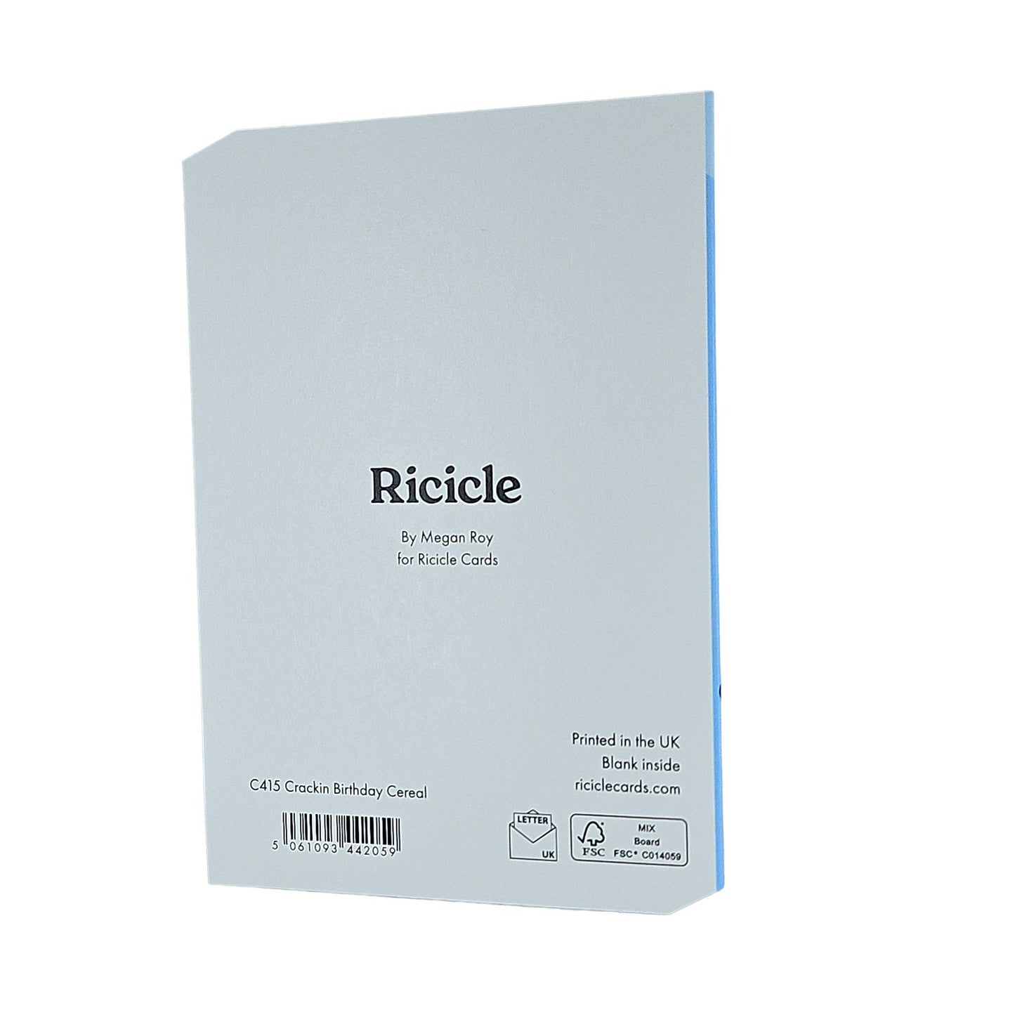 Crackin Birthday Cereal Spot Gloss Birthday Card