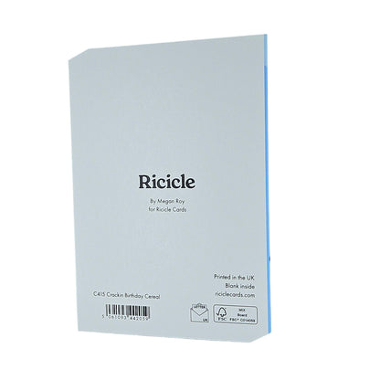 Crackin Birthday Cereal Spot Gloss Birthday Card