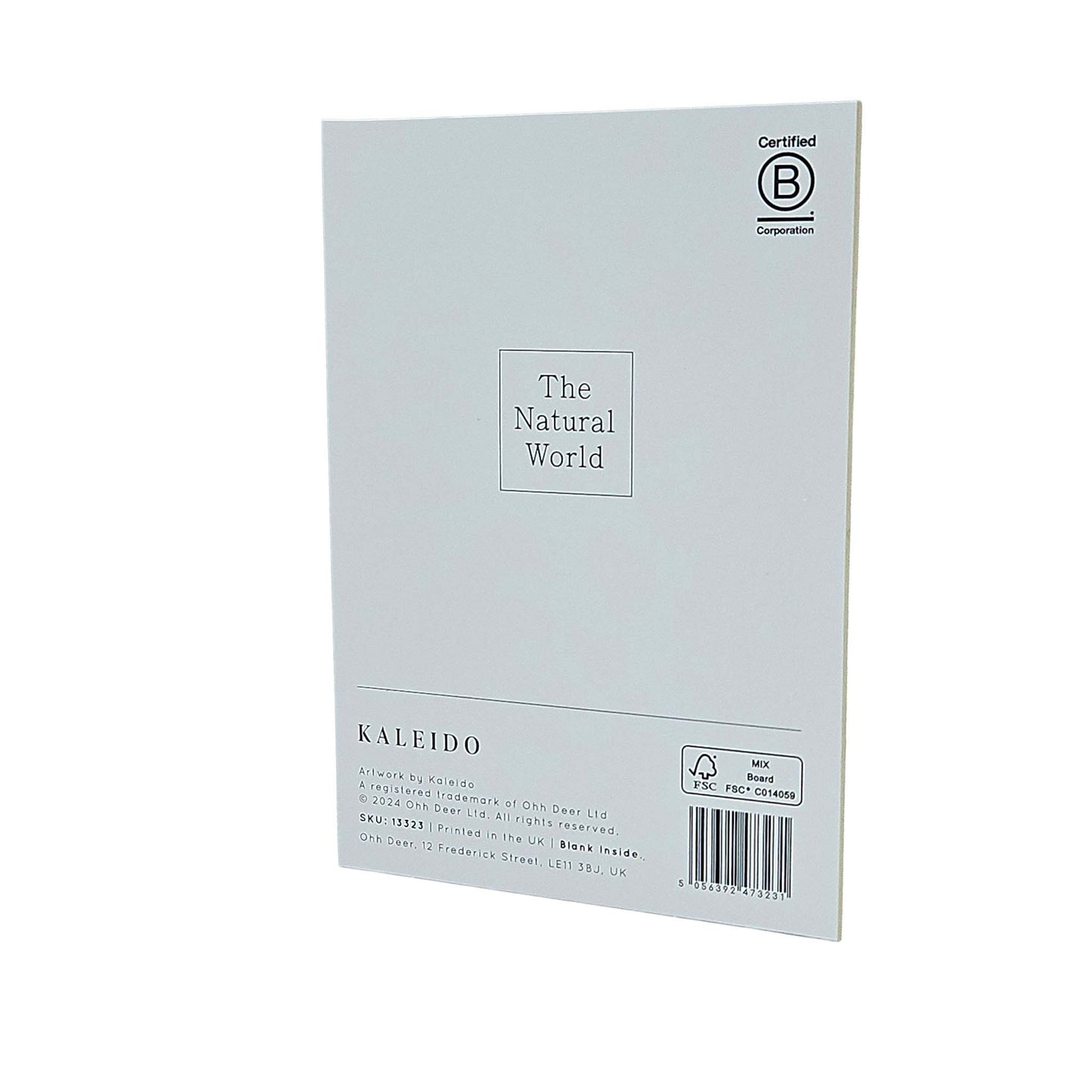 Red Fox Gold Foiled Art Card