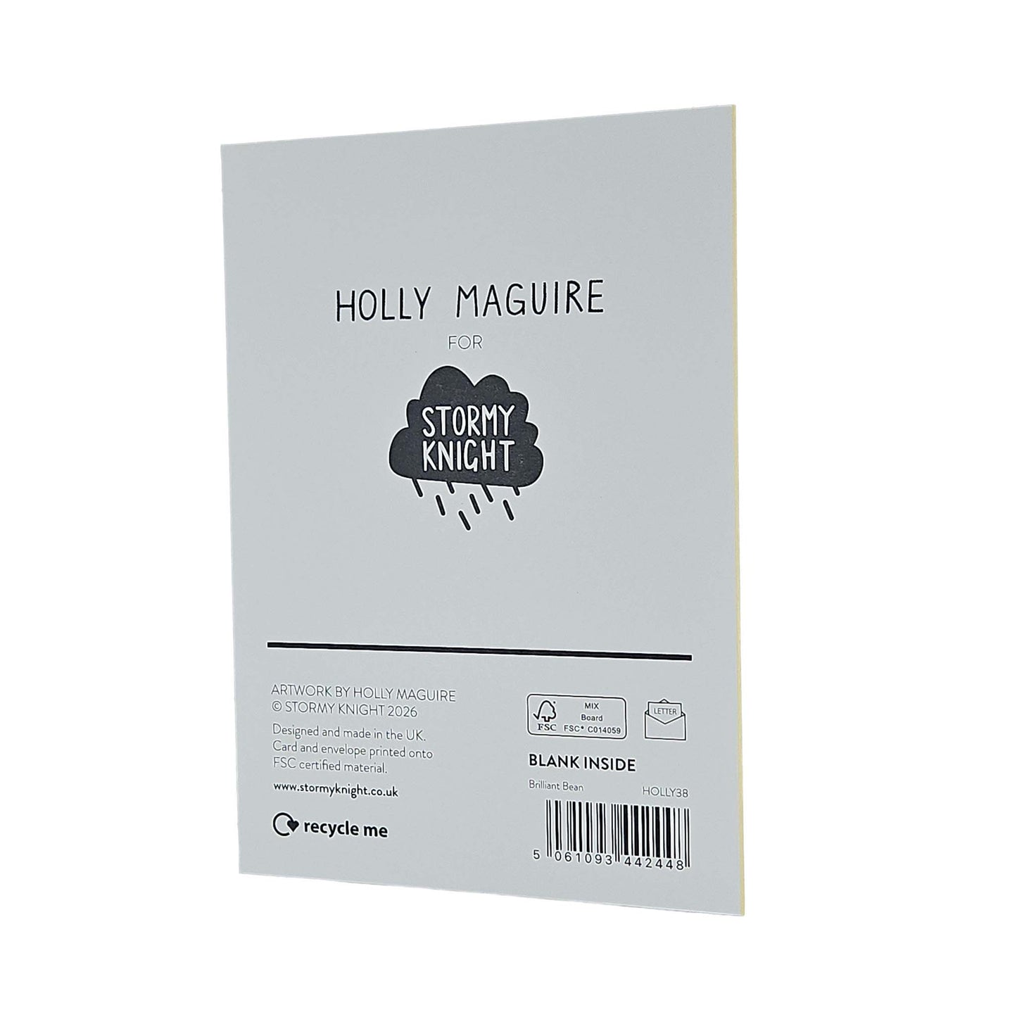 Brilliant Human Bean Gold Foiled Congratulations Card