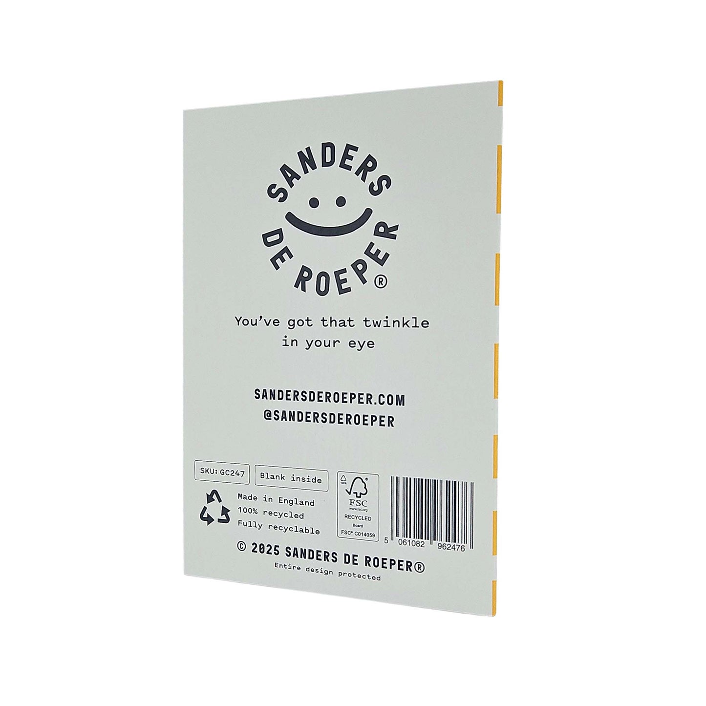 Total Snack Crisps Foiled Birthday Card
