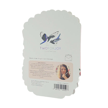 Berry Best Mum Spot Varnish Cutout Cake Mother's Day Card