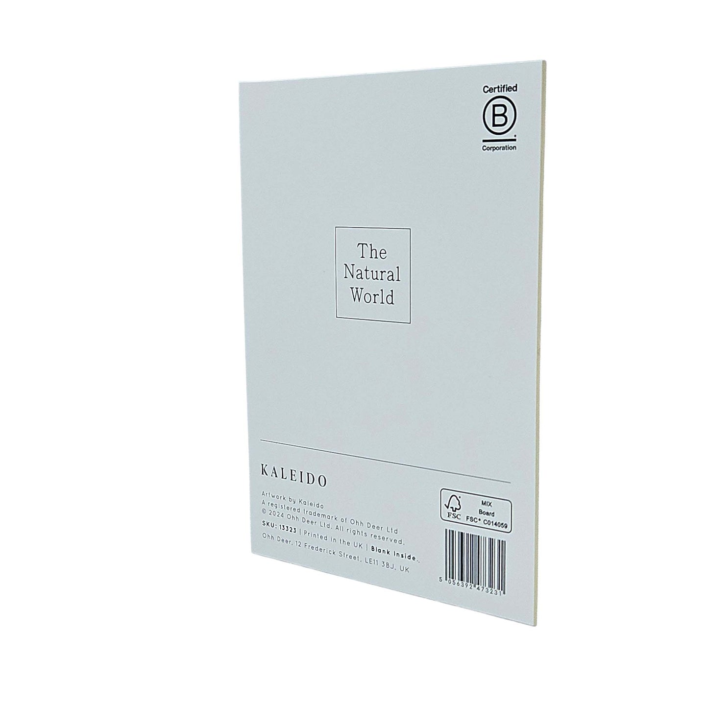 Red Fox Gold Foiled Art Card