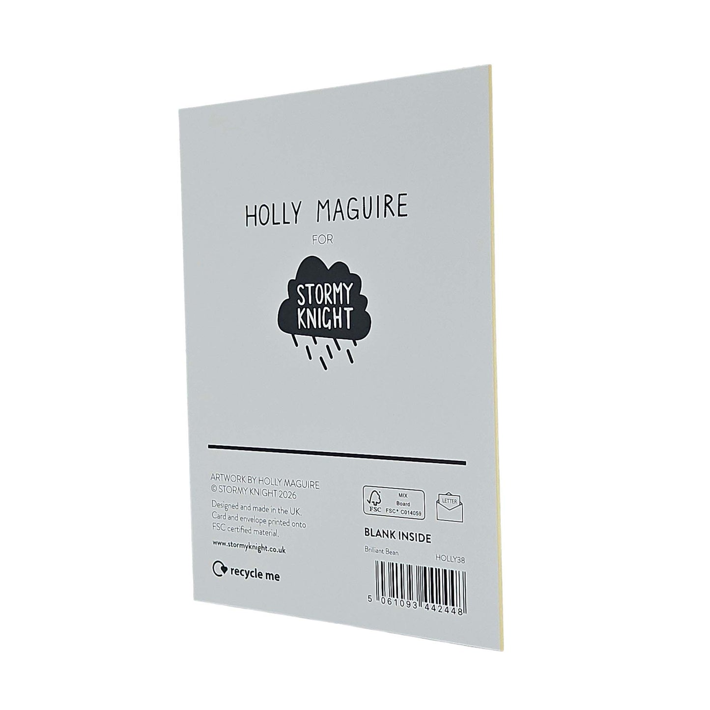 Brilliant Human Bean Gold Foiled Congratulations Card