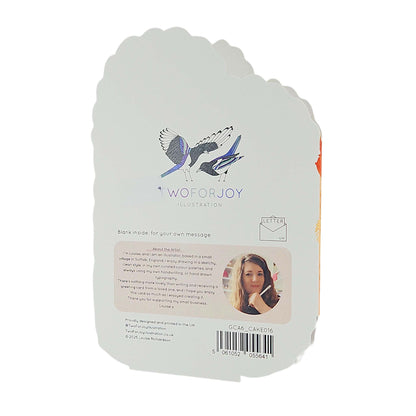 The Life of a Birthday Girl 'Taylor Made' Sparkly Cutout Cake Birthday Card