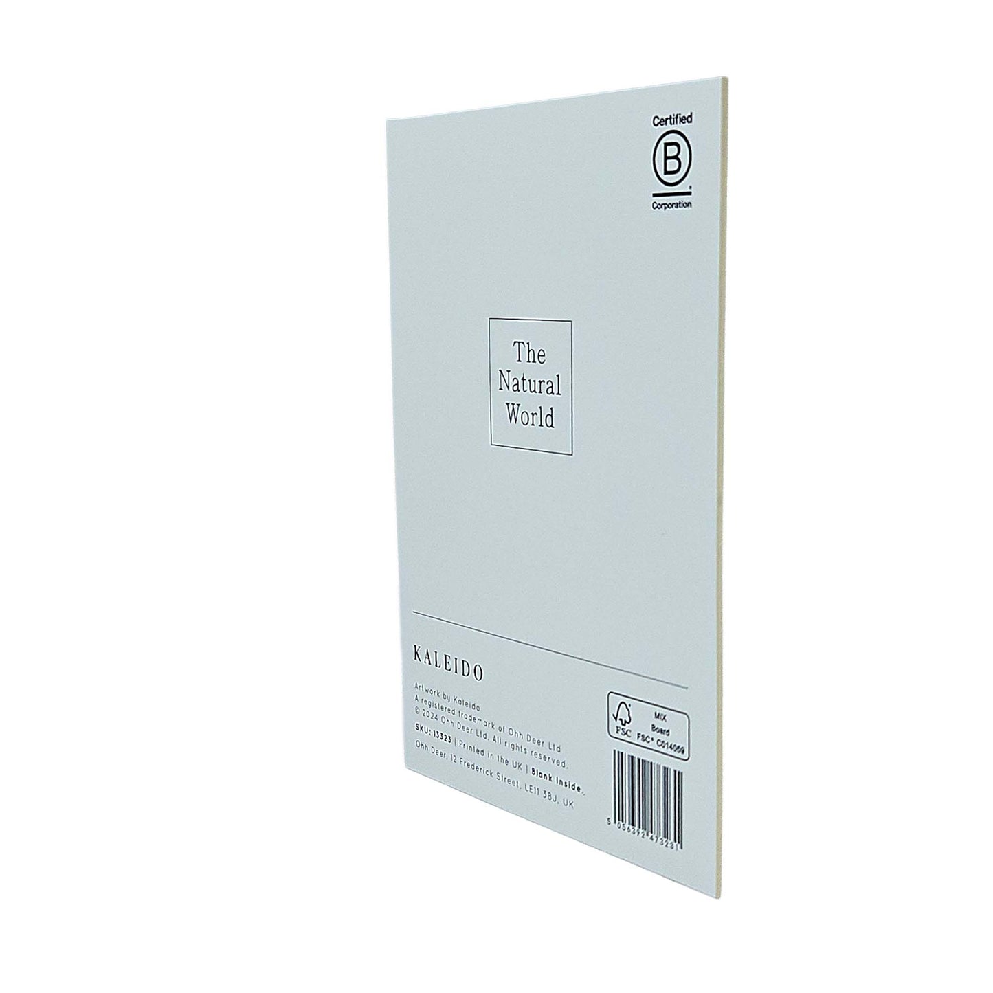 Red Fox Gold Foiled Art Card