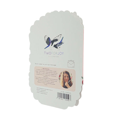 Berry Best Mum Spot Varnish Cutout Cake Mother's Day Card