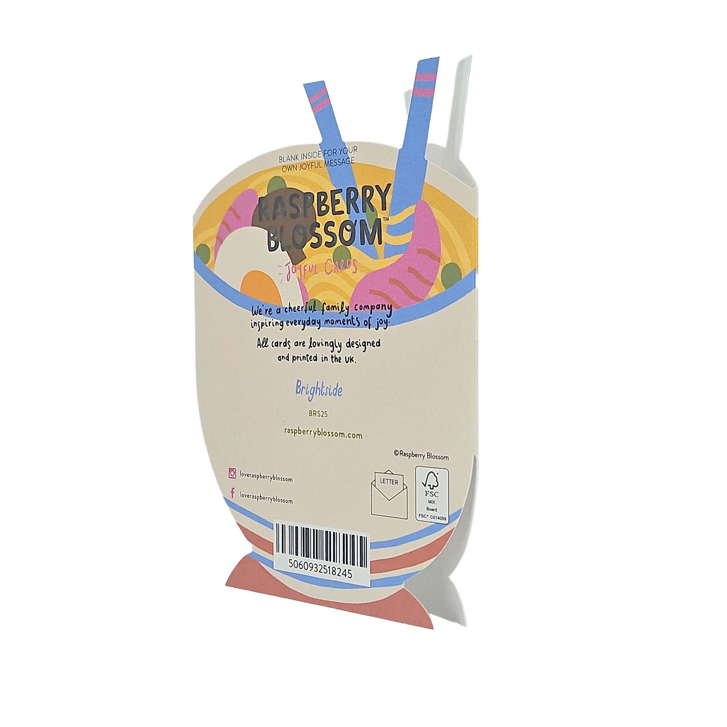 Oodles of Birthday Love Noodles Cutout Birthday Card