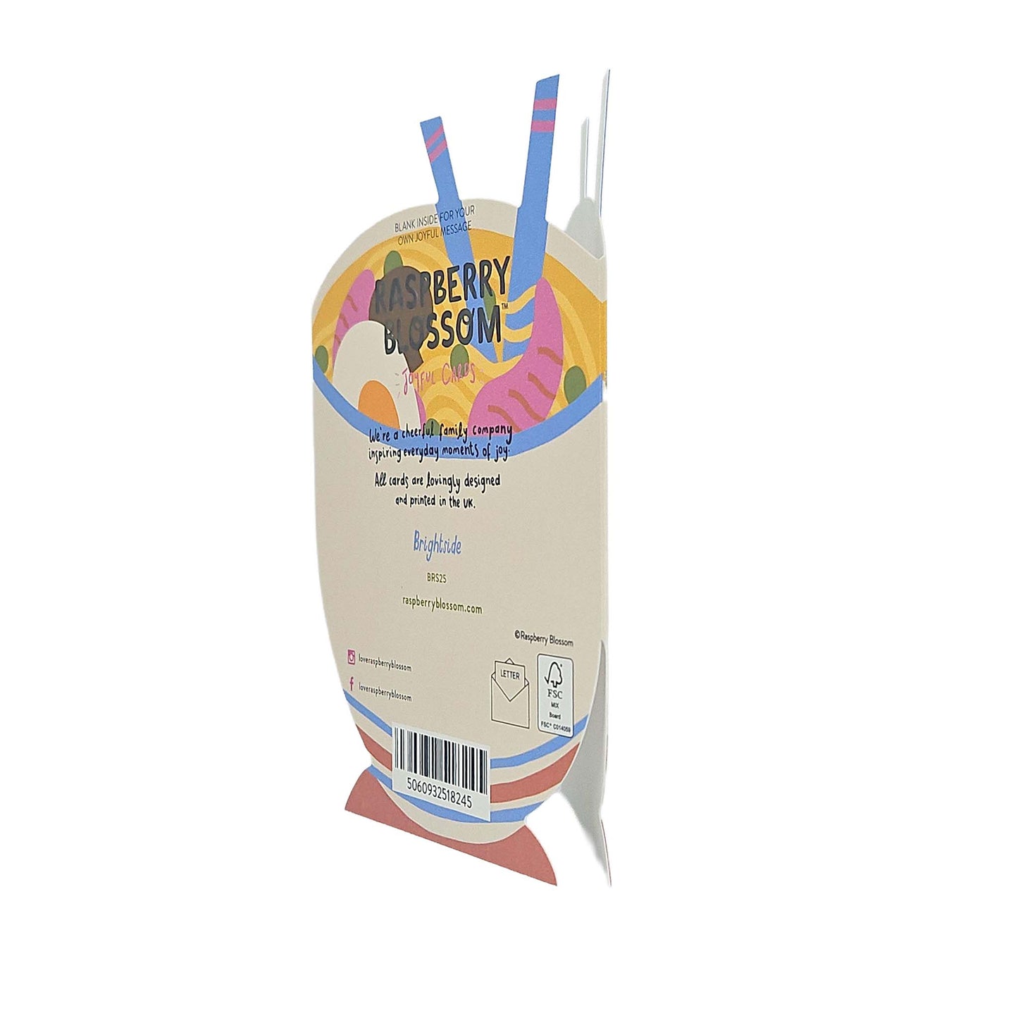 Oodles of Birthday Love Noodles Cutout Birthday Card