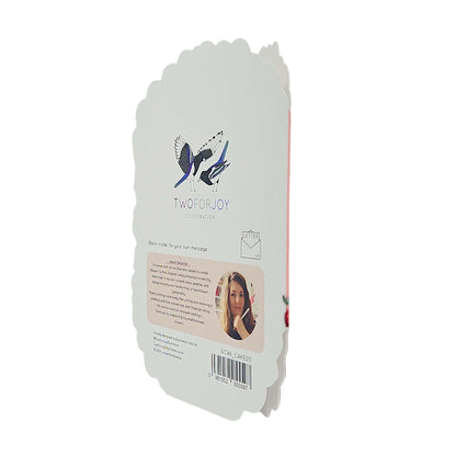 Berry Best Mum Spot Varnish Cutout Cake Mother's Day Card