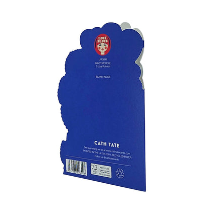 Happy Birthday Fancy Bitch Poodle Cutout Birthday Card