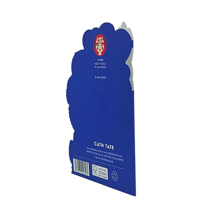 Happy Birthday Fancy Bitch Poodle Cutout Birthday Card