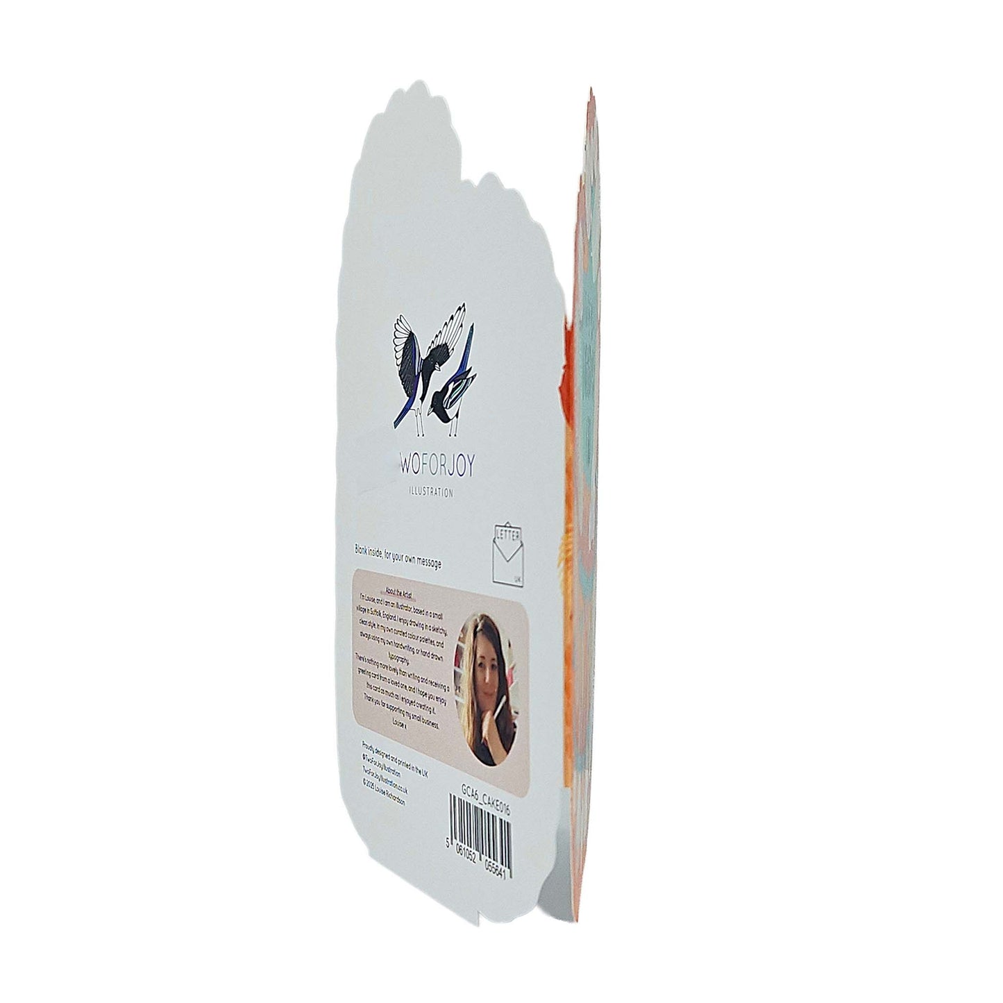 The Life of a Birthday Girl 'Taylor Made' Sparkly Cutout Cake Birthday Card