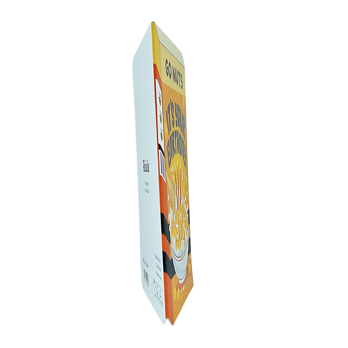 Go Nuts Cereal Spot Gloss Birthday Card
