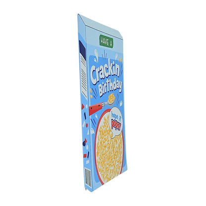 Crackin Birthday Cereal Spot Gloss Birthday Card