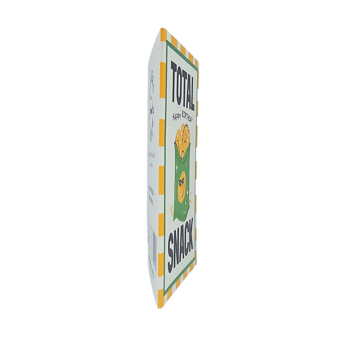 Total Snack Crisps Foiled Birthday Card