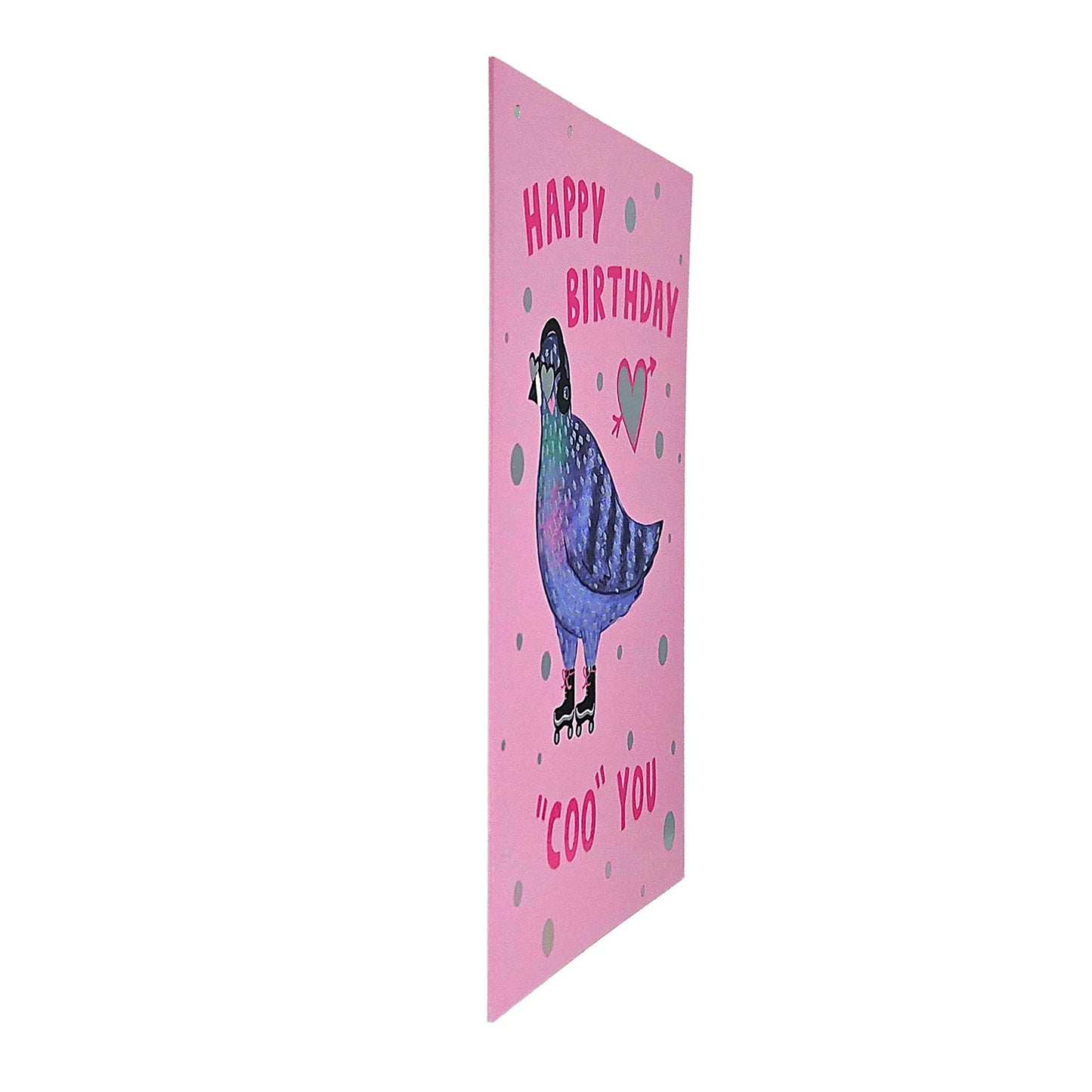 Happy Birthday Coo You Pigeon Birthday Card