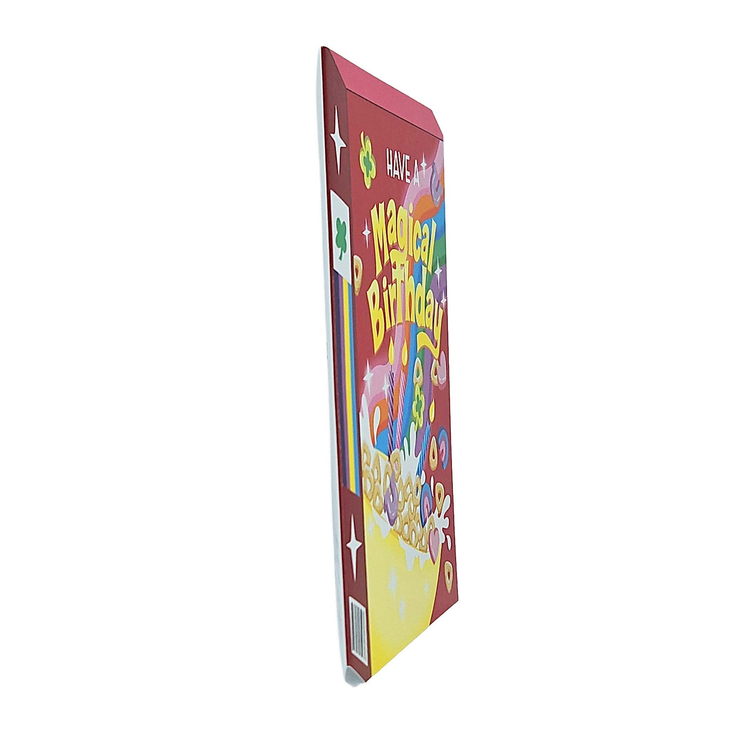 Charming Magical Birthday Cereal Spot Gloss Birthday Card