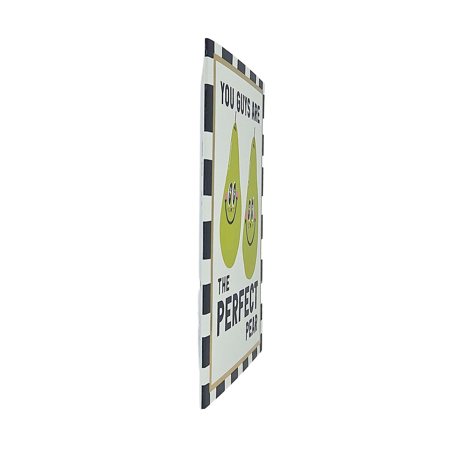 Perfect Pear Foiled Anniversary / Wedding Card