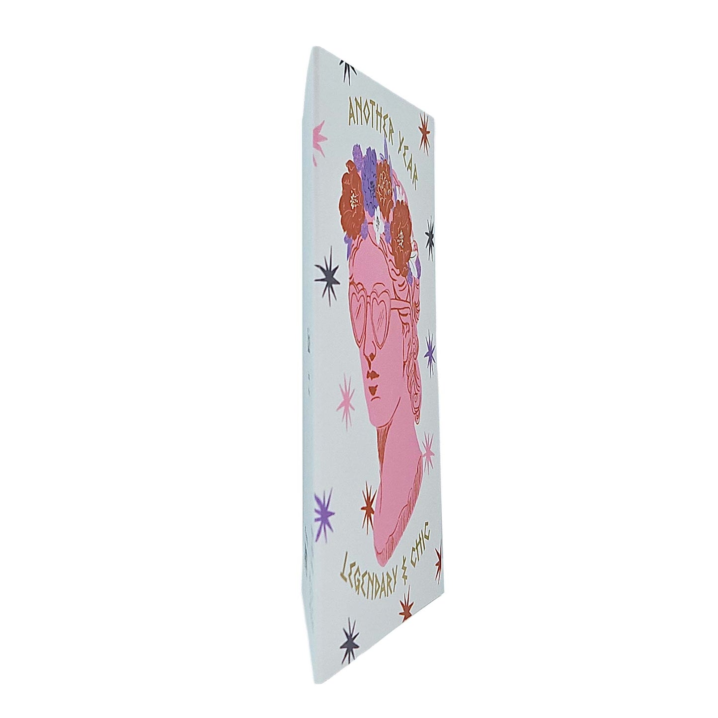 Legendary & Chic Greek Goddess Gold Foiled Birthday Card