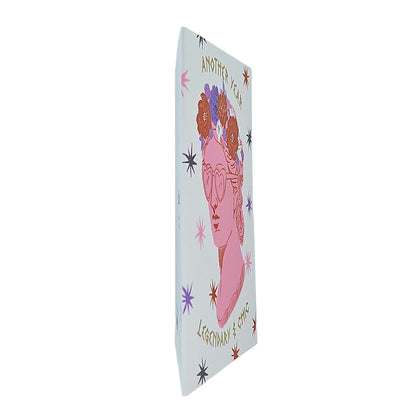Legendary & Chic Greek Goddess Gold Foiled Birthday Card