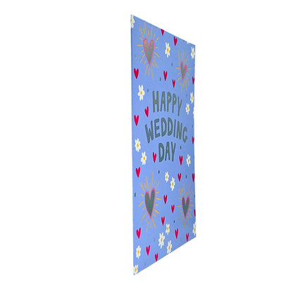 Daisies & Hearts Wedding Card