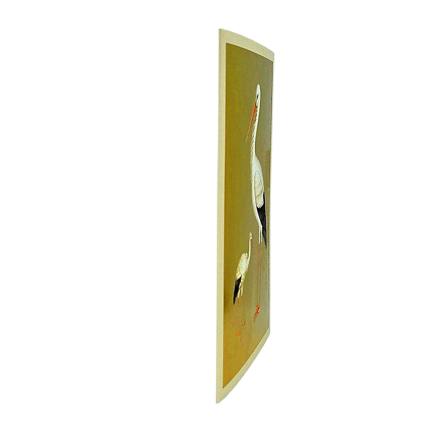 Mother & Baby Stork Gold Foiled Art Card