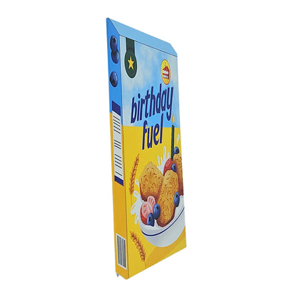 Birthday Fuel Cereal Spot Gloss Birthday Card