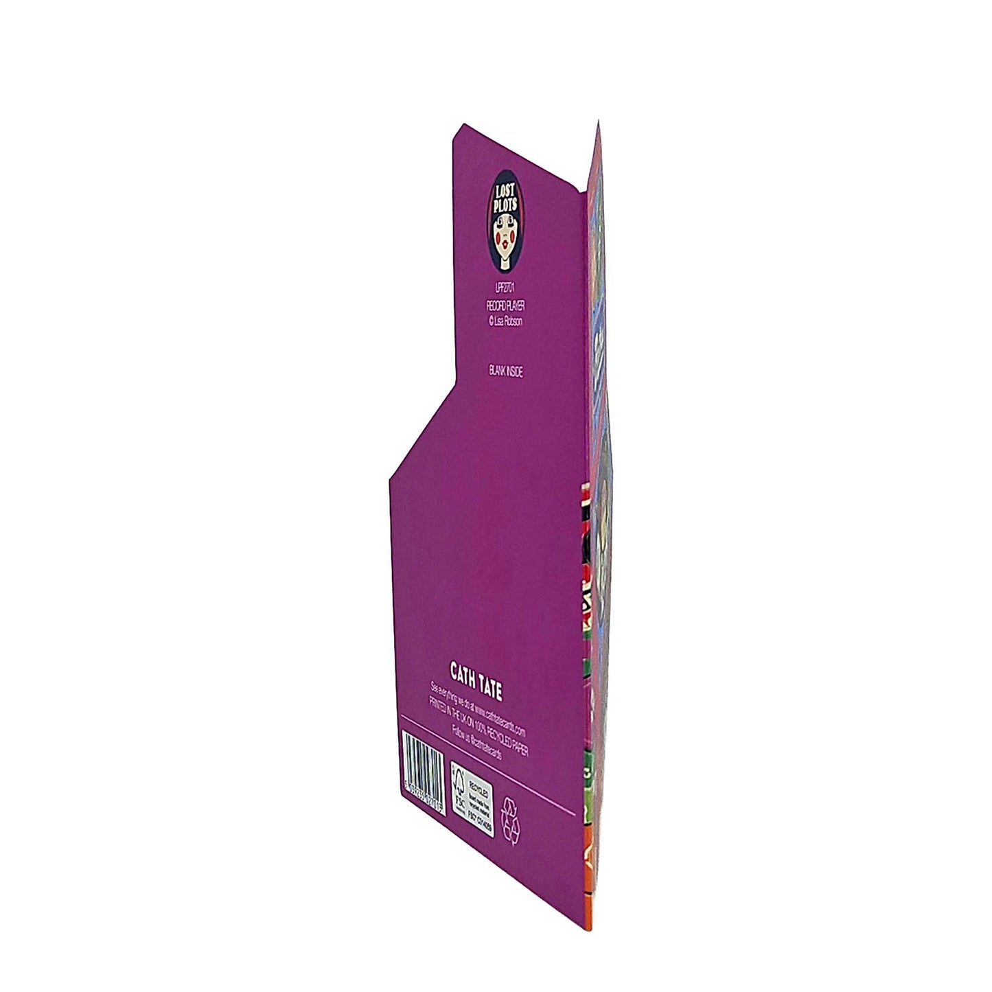 Best Birthday Vinyl Record Player Cutout Birthday Card