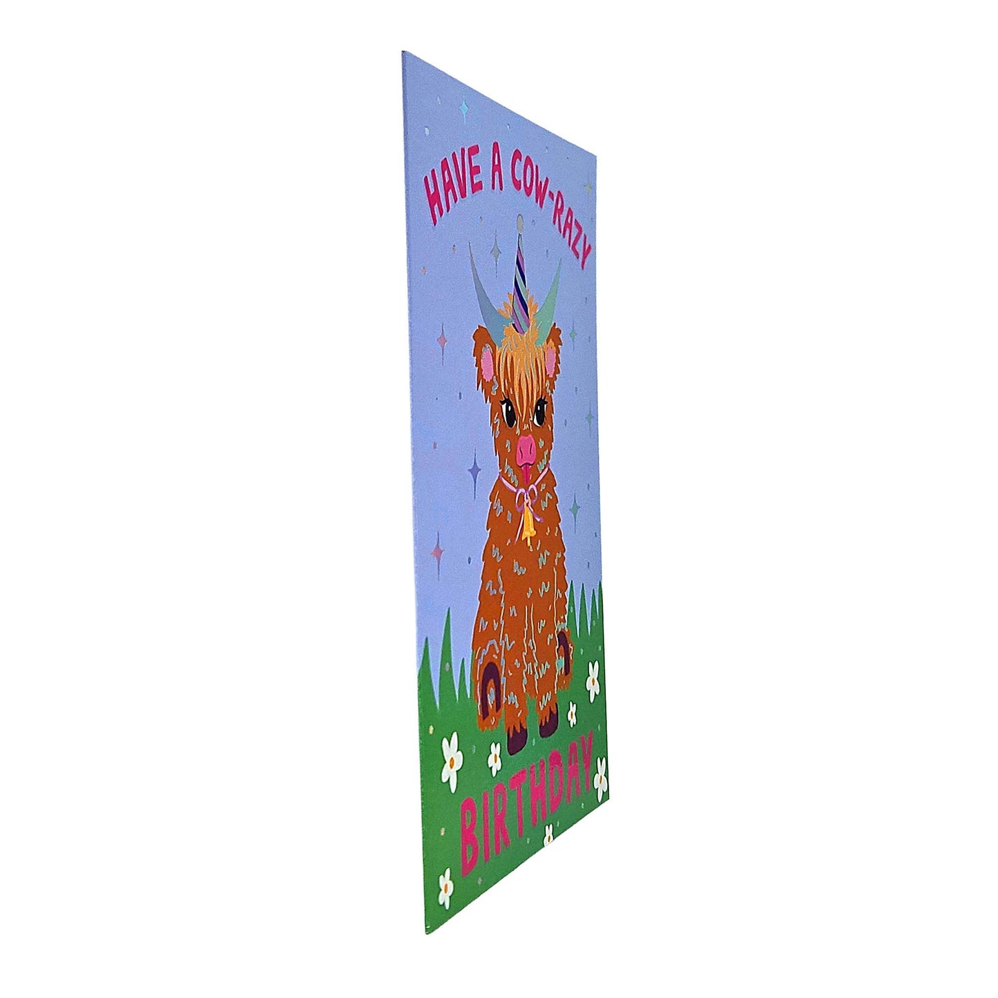 Have a Cow-Razy Birthday Cow Birthday Card