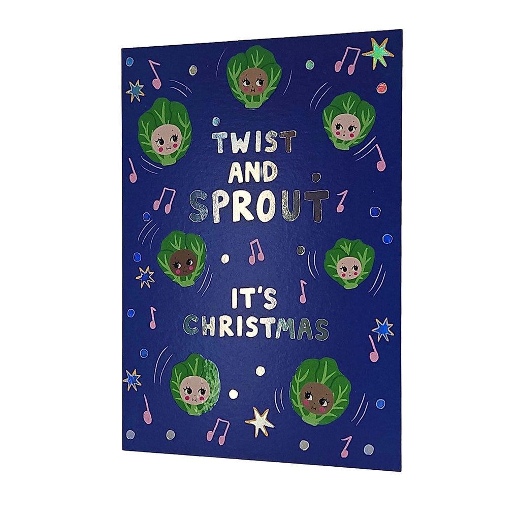 Twist and Sprout Christmas Card