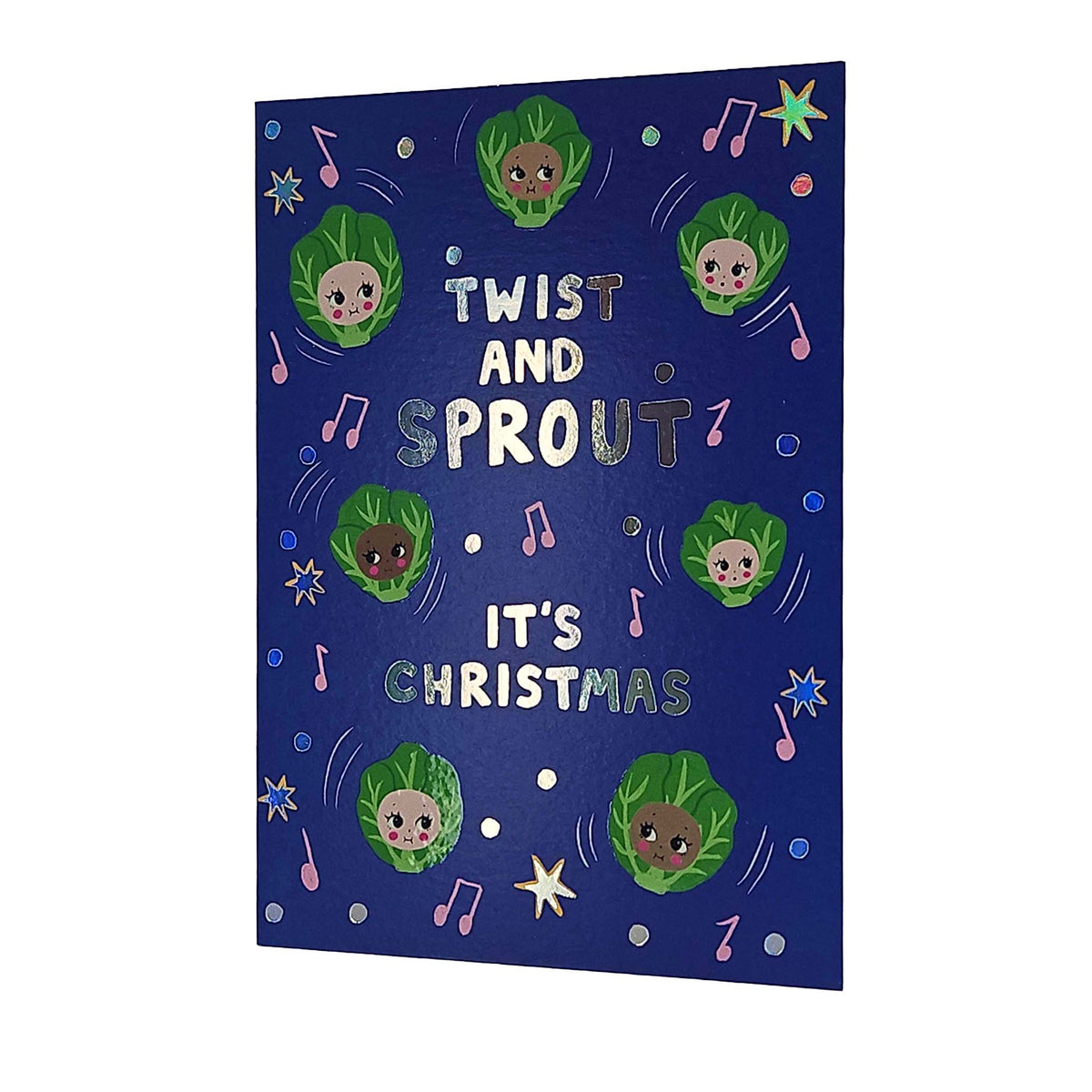 Twist and Sprout Christmas Card