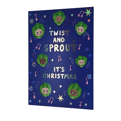 Twist and Sprout Christmas Card