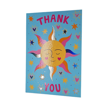 Sunshine Face Thank You Card