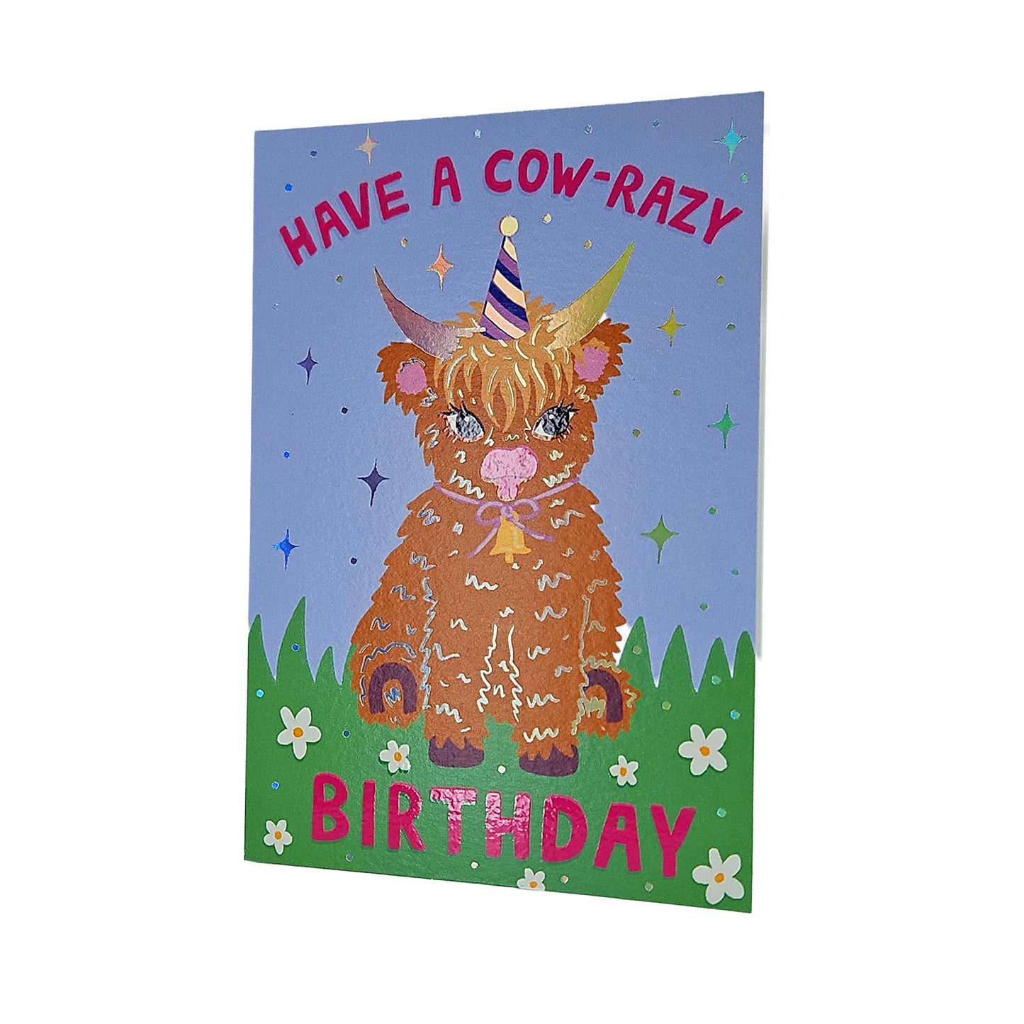 Have a Cow-Razy Birthday Cow Birthday Card