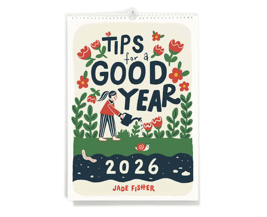 Tips For A Good Year 2026 Wall Calendar
