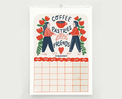 Tips For A Good Year 2026 Wall Calendar