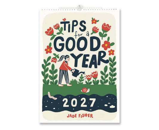 Tips For A Good Year 2027 Wall Calendar