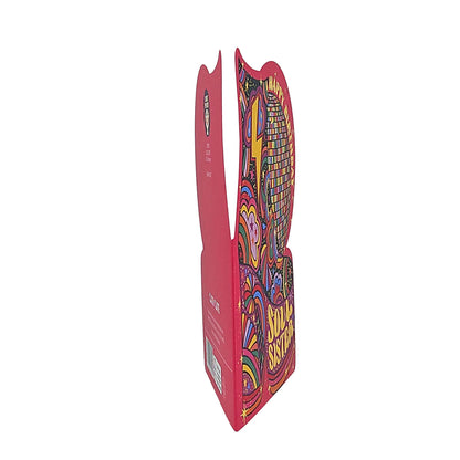 Soul Sister Disco Platform Boots Cutout Birthday Card