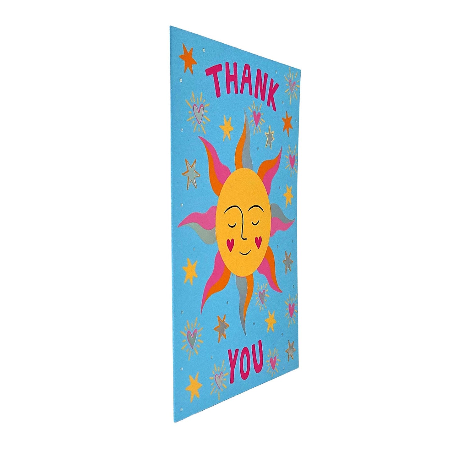 Sunshine Face Thank You Card