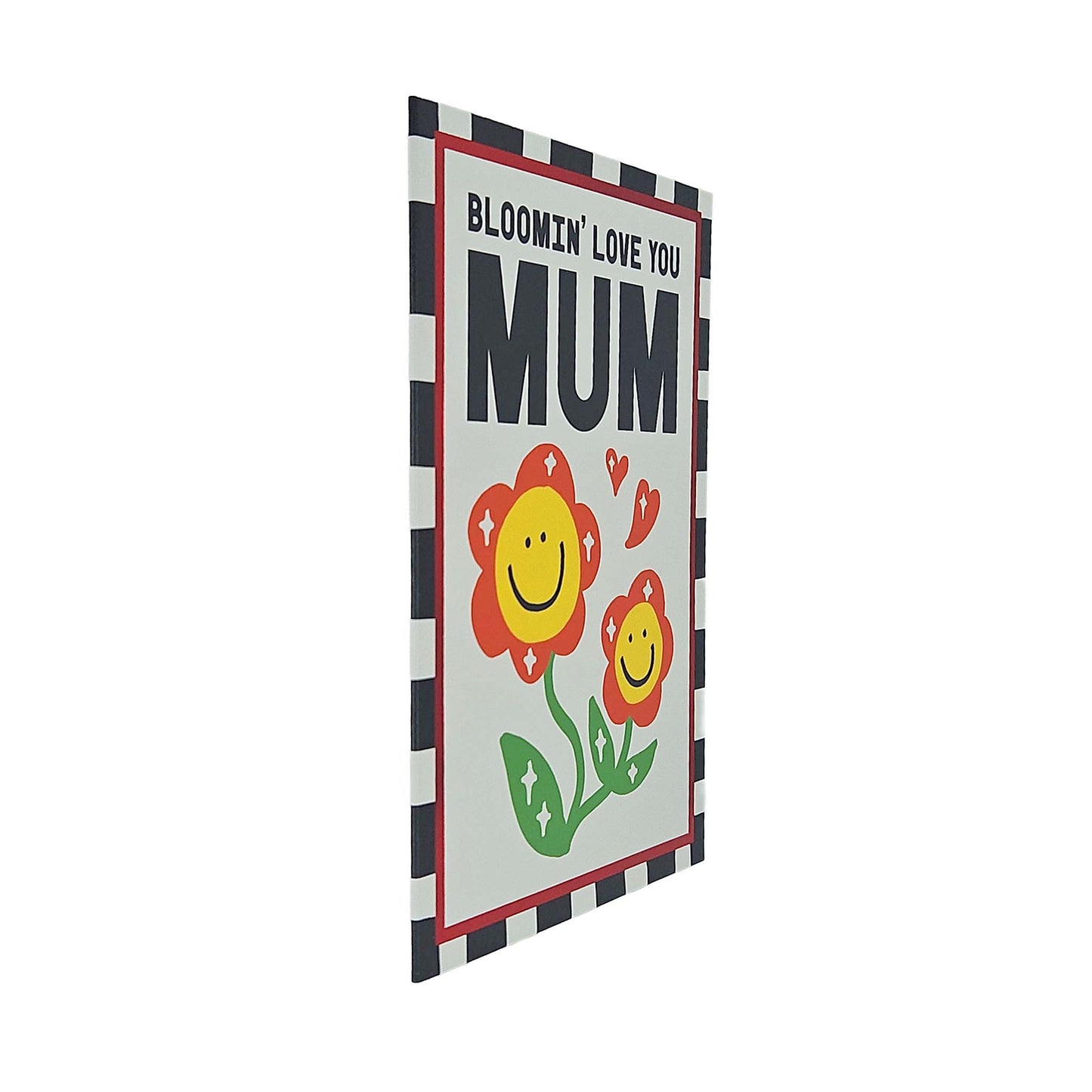 Bloomin Love You Mum Flowers Foiled Mother's Day Card