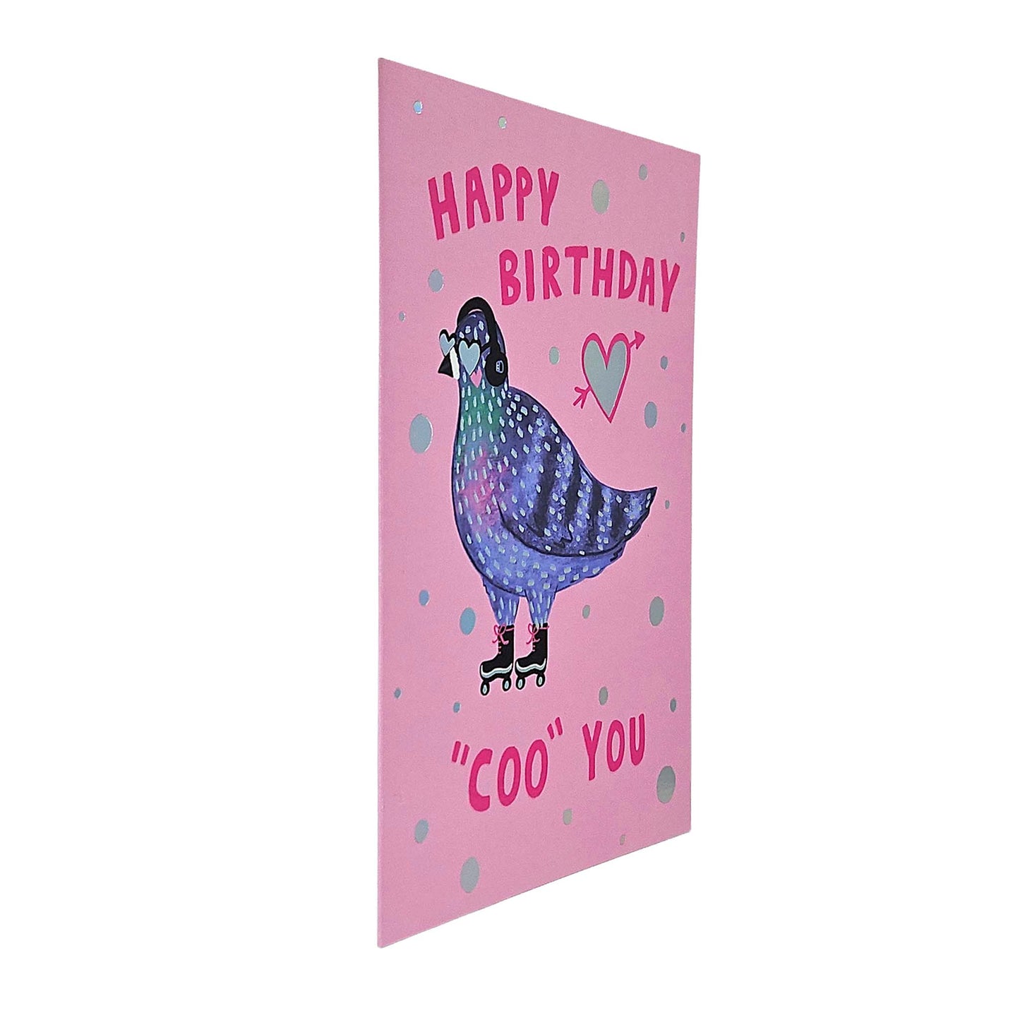 Happy Birthday Coo You Pigeon Birthday Card