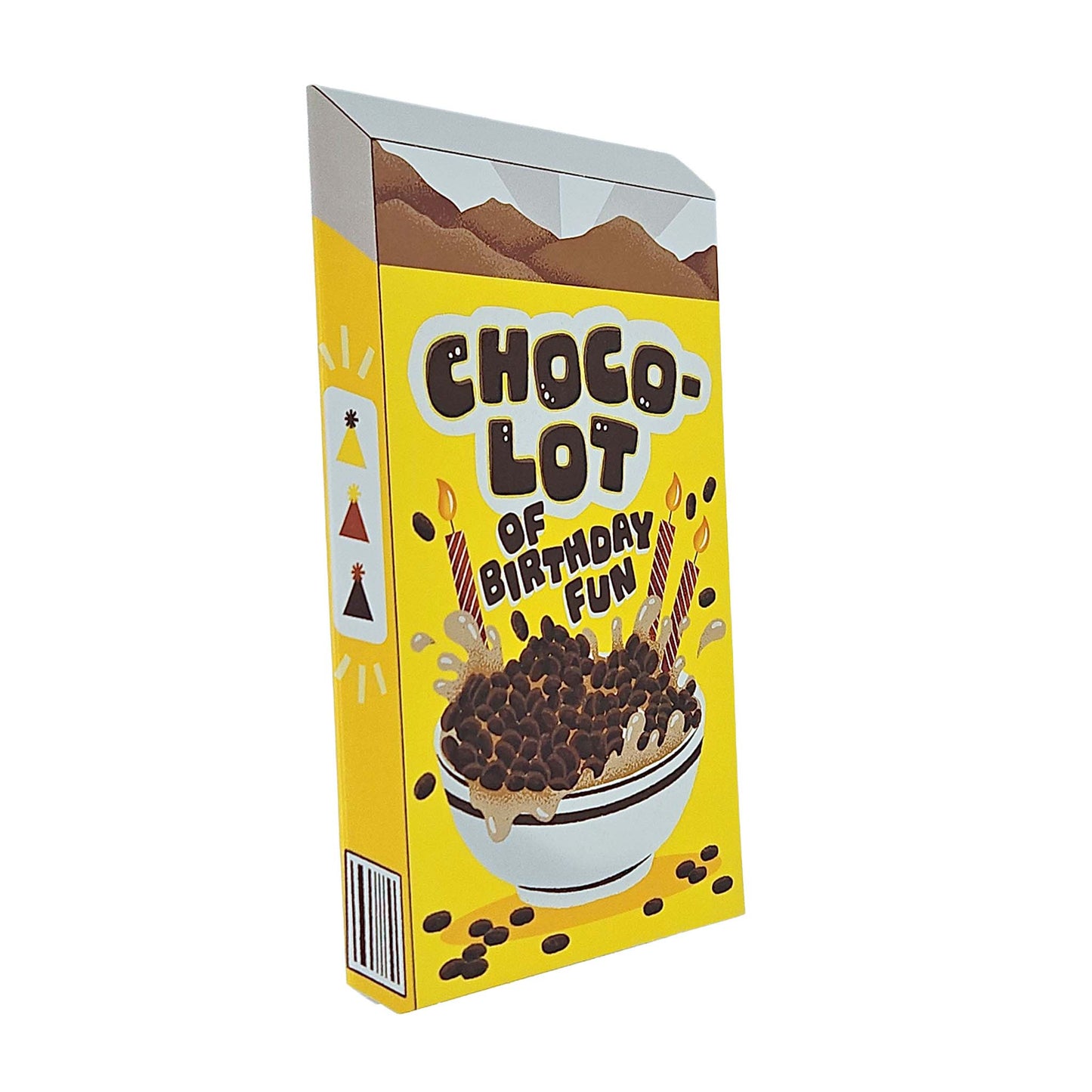Choco-Lot Cereal Spot Gloss Birthday Card